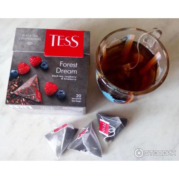 Trà Tess Forest Dream – Trà đen hương mâm xôi và việt quất | BigBuy360 - bigbuy360.vn