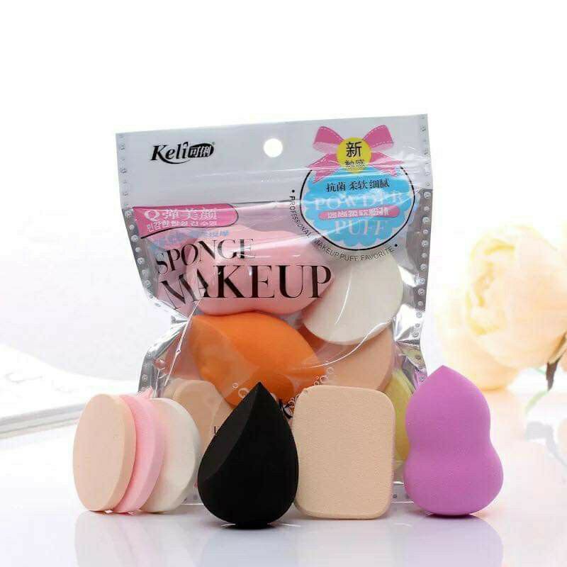sét 6 mút trang điểm
