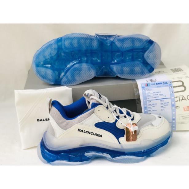 Giầy balenciaga trắng đế xanh 1:1 ( full box + free ship ) -t`11 " ' ྇ #