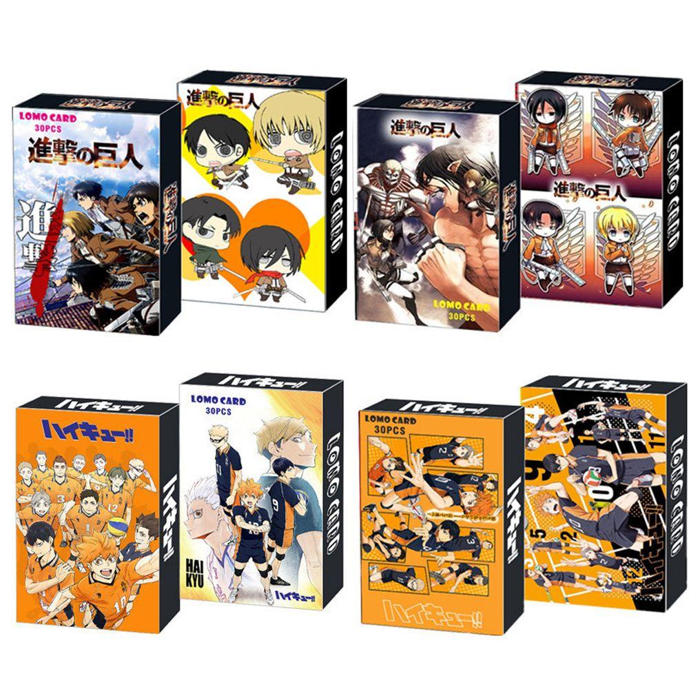 Set 30 tấm ảnh thẻ hình nhân vật anime Tokyo Revenge / My Hero Academia / Jujutsu Kaisen dành cho fan hâm mộ