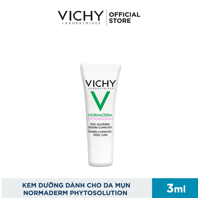 Bộ trải nghiệm dưỡng da dành cho da dầu mụn Vichy Normaderm Phytosolution