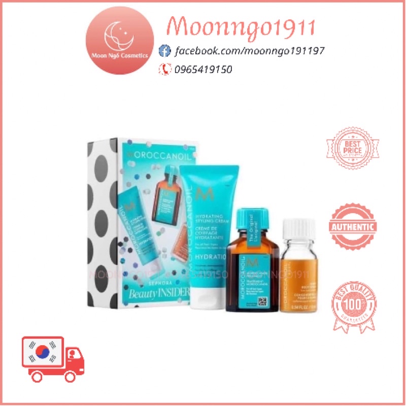 [Mini] Set Dưỡng 3 Món Moroc .can.oil