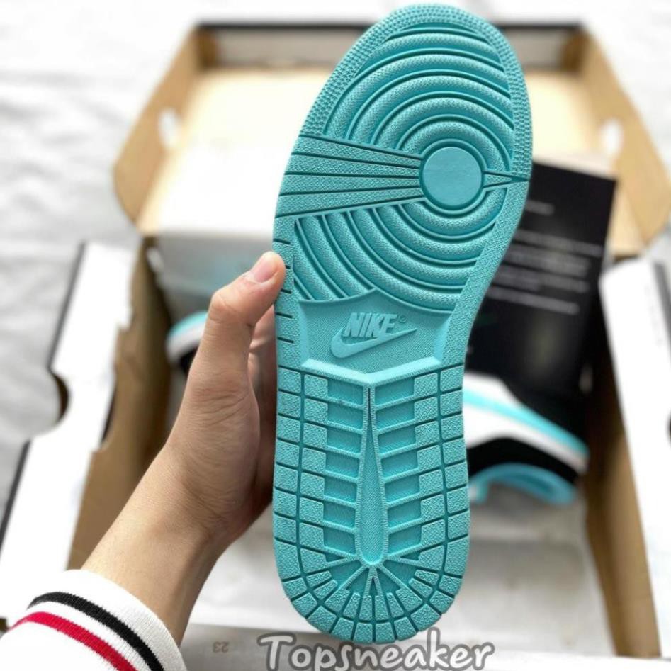 Giày Sneaker Jordan 1 Xanh Ngọc Full Box Freeship HỖ TRỢ ĐỔI TRẢ TRONG 15 NGÀY ! ! ! " " " <