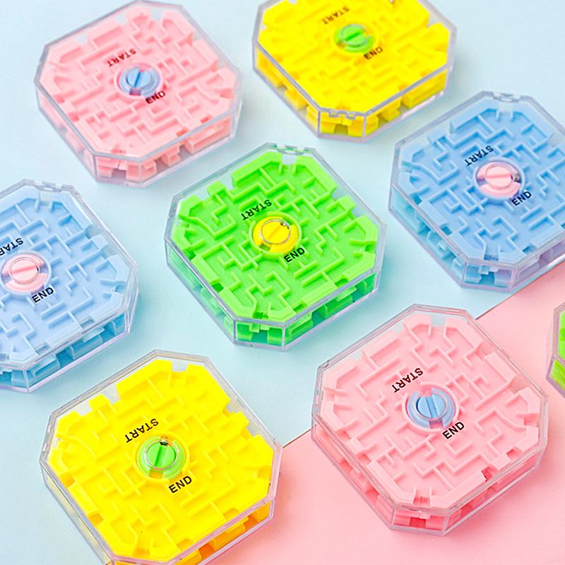 Set 5 Quả Bóng Mê Cung 3d Đồ Chơi Phát Triển Trí Tuệ Cho Bé