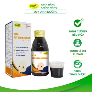 Suy Dinh Dưỡng PQA Hỗ Trợ Tăng Cường Tiêu Hóa, Giúp Ăn Ngon Miệng Nâng Cao Sức Khỏe Chai 125ml