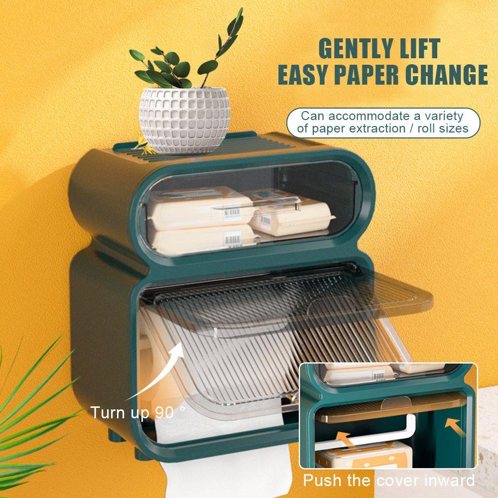 Giá Đỡ Cuộn Giấy Vệ Sinh Gắn Tường Chống Nước Tiện Dụng
