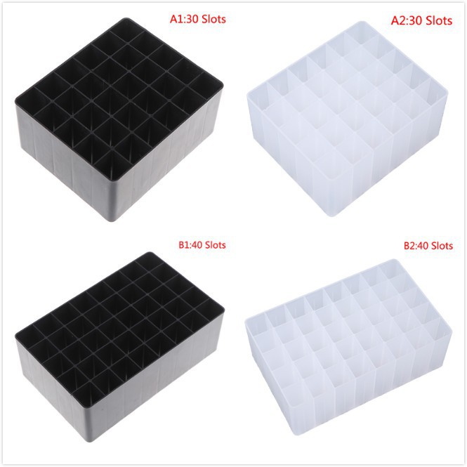 ₪☄☼VN (Hàng Mới Về) Giá Đựng Bút / Cọ Trang Điểm 12/30/40 Ngăn Tiện Lợi | BigBuy360 - bigbuy360.vn