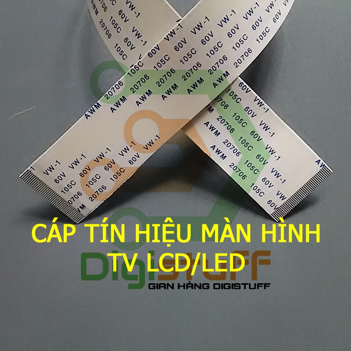 Cáp 41 chân nối từ bo xử lý lên màn hình LCD / LED của Ti vi TV 4K