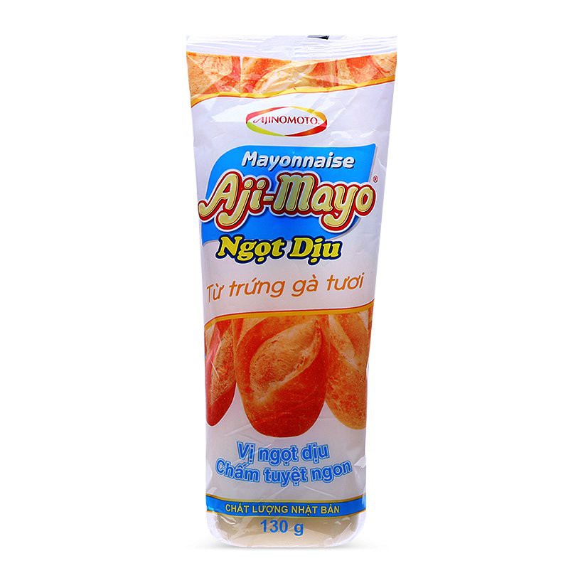 Sốt mayonnaise ngọt dịu Aji-mayo tuýp 130g