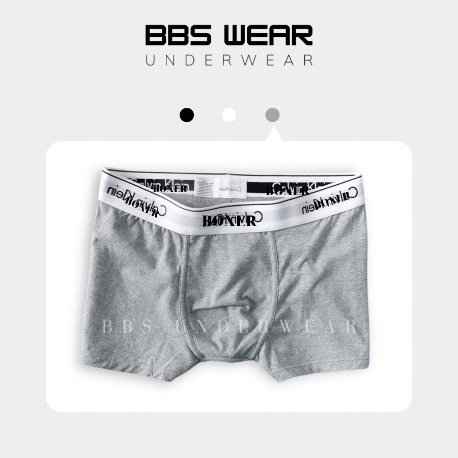Sịp đùi boxer nam cotton thoáng mát đàn hồi cao thích hợp tập luyện thể hình GYM