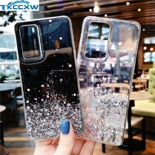 Ốp điện thoại mềm thiết kế kim tuyến lấp lánh cho Samsung Galaxy S20 Ultra S20+ S10 S9 S8 Plus