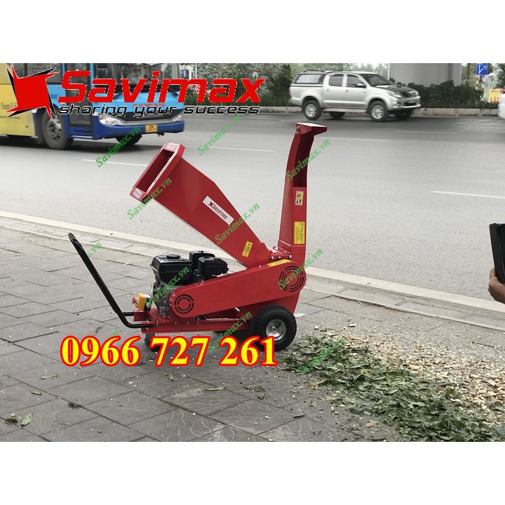 Máy băm cành cây , lá cây, máy băm mùn cưa di động Savimax - Savi MT70