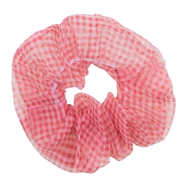 CỘT TÓC SCRUNCHIES - Voan caro