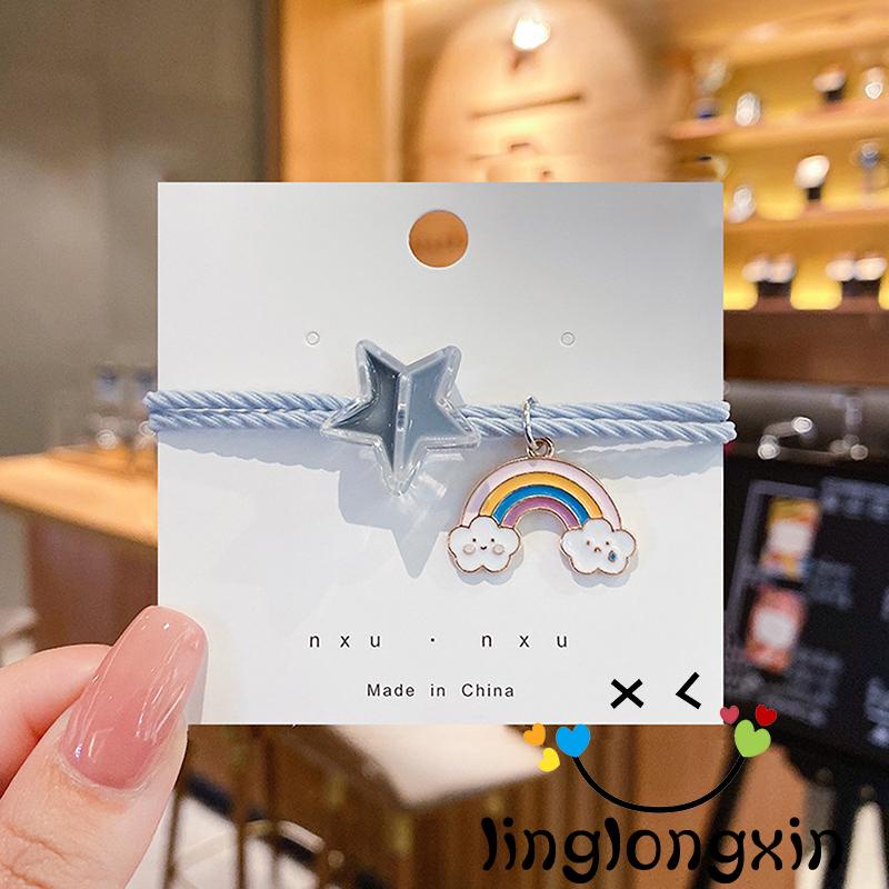 Dây cột tóc co giãn mềm mại dễ thương cho bé gái