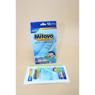Miếng dán giảm sốt, hạ nhiệt Mitoyo Cooling Patch