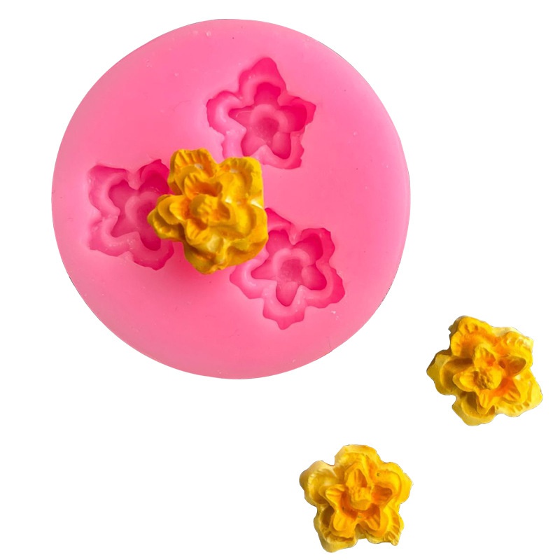 Khuôn Silicone Làm Bánh Hình Hoa Cúc Xinh Xắn