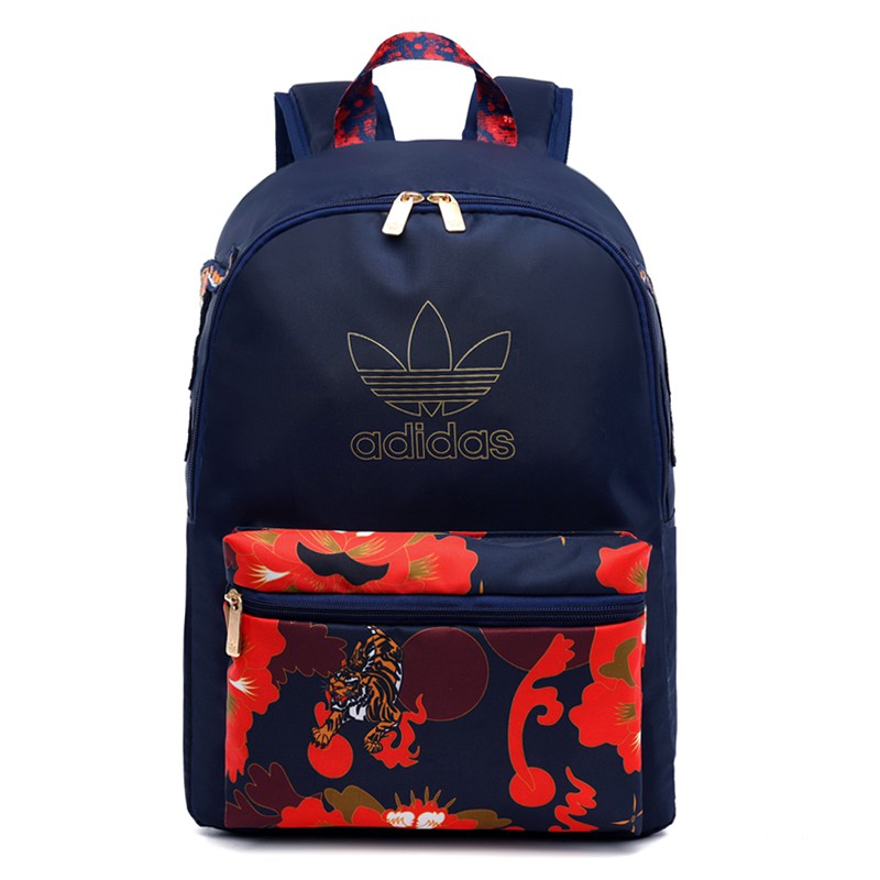 ⚡️XUẤT DƯ⚡️Balo Adidas  Originals Backpack Black  Full Tag Code Cặp học sinh thêu hình con hổ