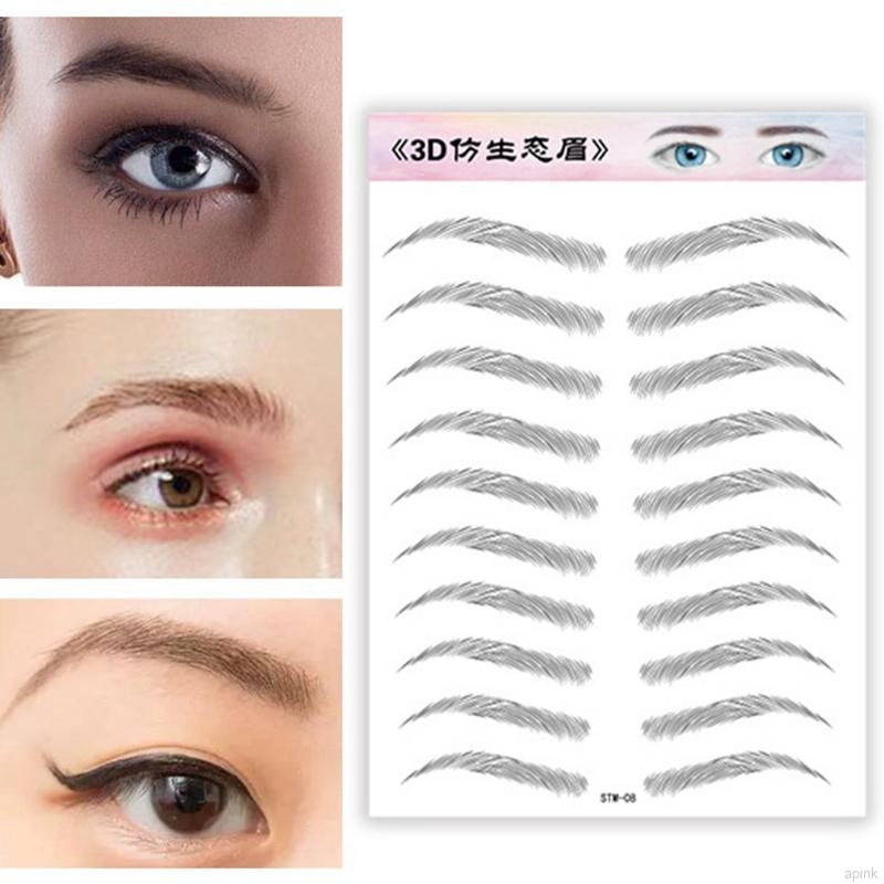 [Hàng mới về] Miếng Dán Lông Mày Hiệu Ứng 6D Trang Điểm Tiện Dụng | BigBuy360 - bigbuy360.vn