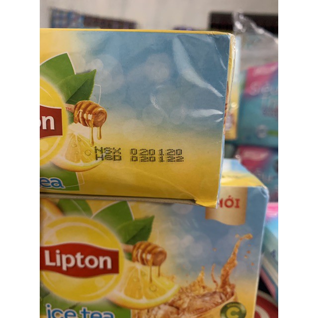 TRÀ LIPTON ICE TEA CHANH MẬT ONG 224g 16 gói x 14g tặng trà xoài