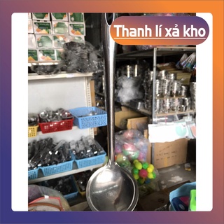 Vá múc canh, Vá inox cán dài