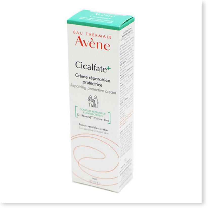 [Mã giảm giá mỹ phẩm chính hãng] Kem dưỡng liền sẹo, phục hồi da Avene Cicalfate+ Repairing Protective Cream 40ml - Chip