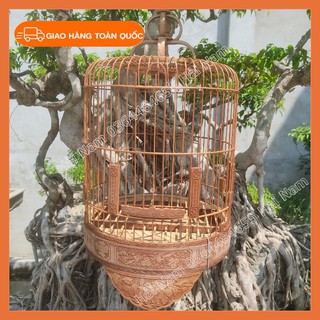  Lồng chim Yến , Quế Lâm , Chích Chòe đất - Lồng trạm trổ Laze tinh xảo
