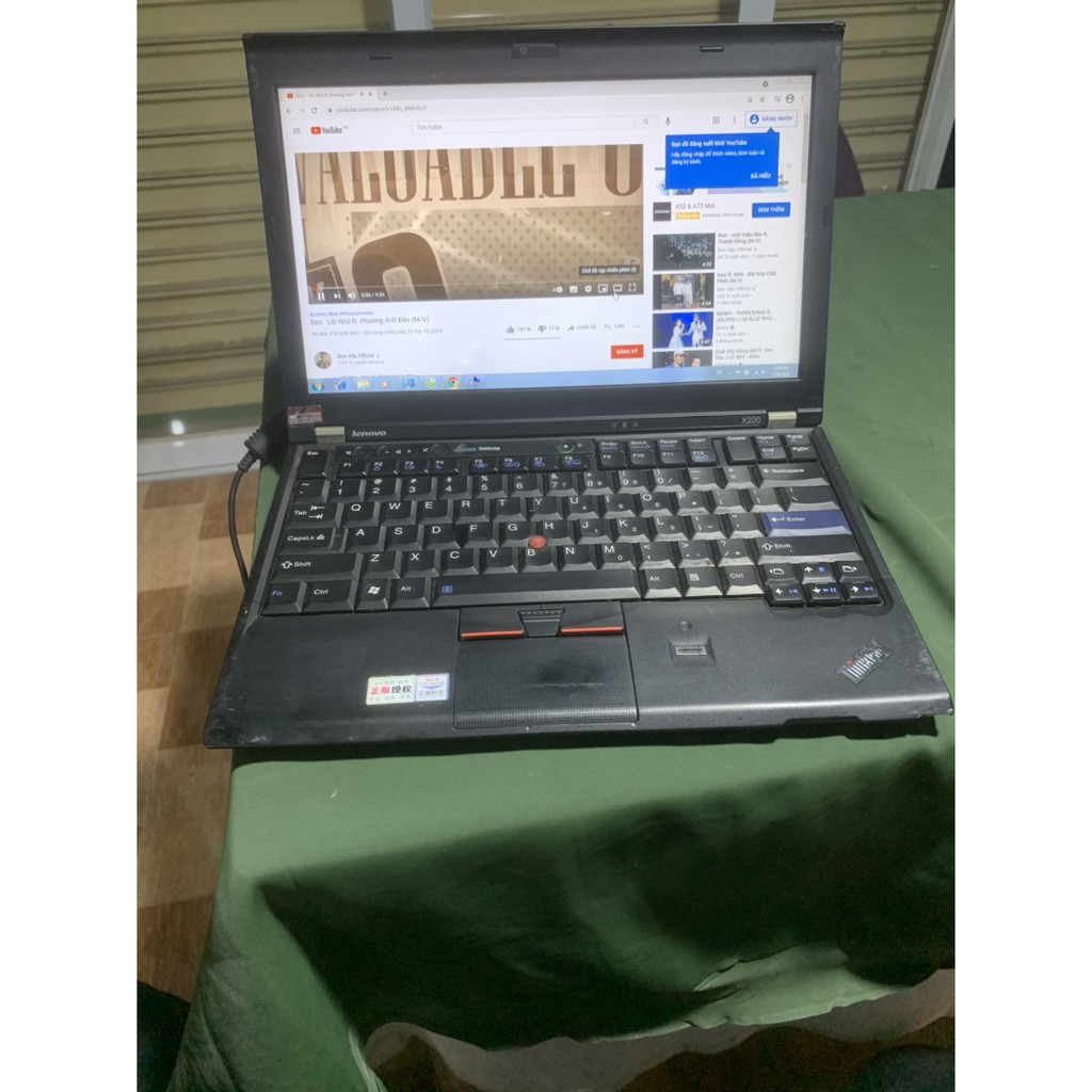 Laptop Lenovo thinkpad IBM x220 core i5 gen 2/4G/500G