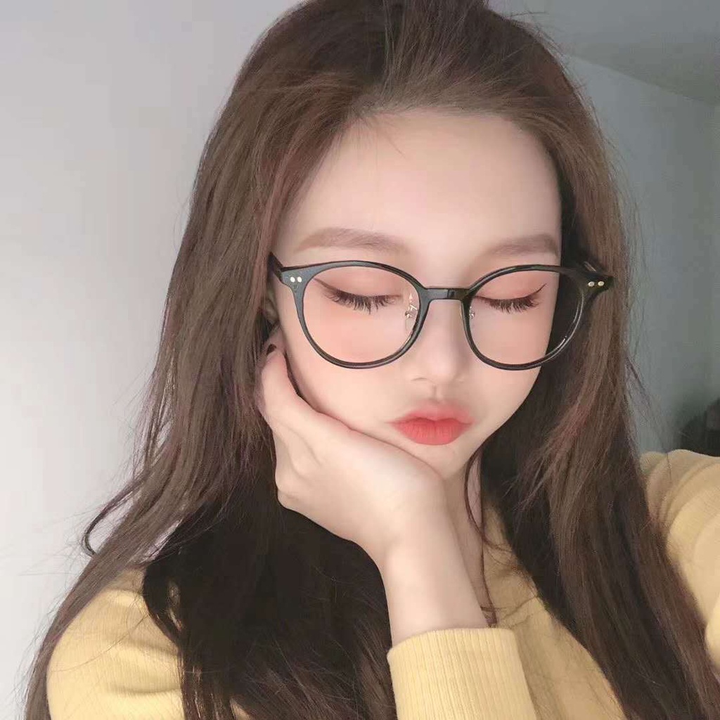 【0-600°】【Hàng Có Sẵn】Kính Cận Gọng Nhựa Chống Bức Xạ Ánh Sáng Xanh Dương Cho Nam Và Nữ