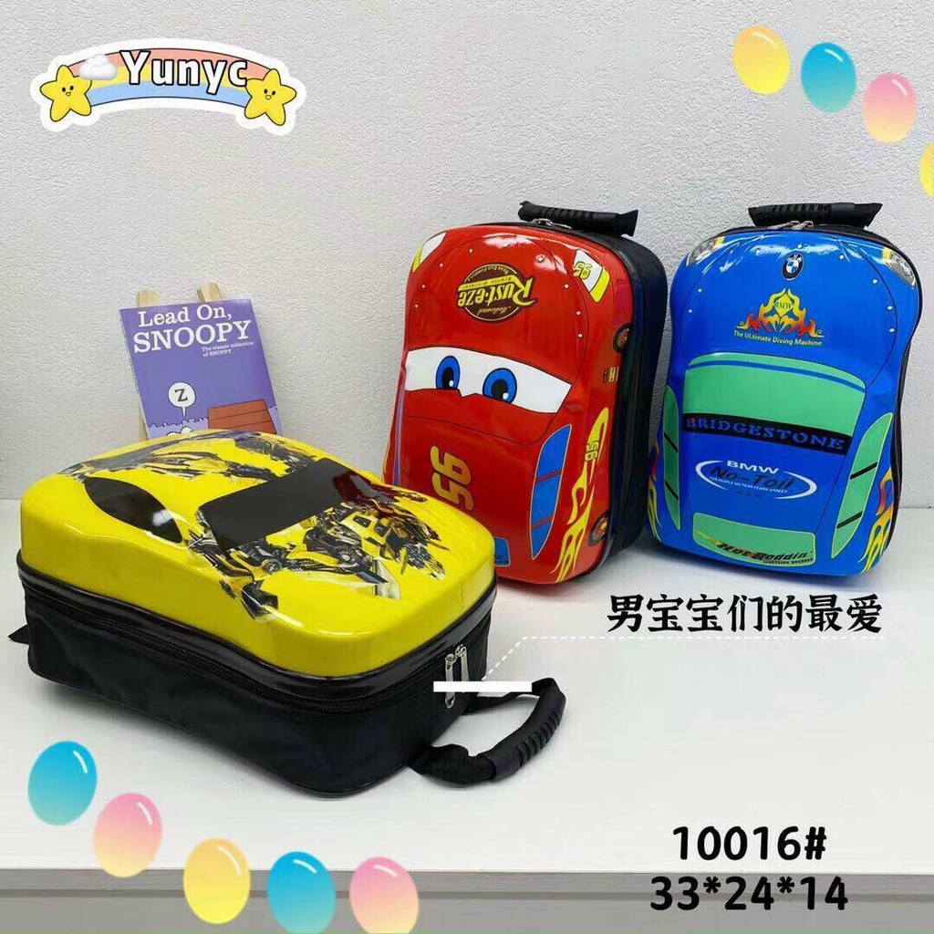 Ba Lô Ô Tô Mô Hình Cho bé 1 - 5 tuổi - Hàng Qc Y Hình Siêu xinh