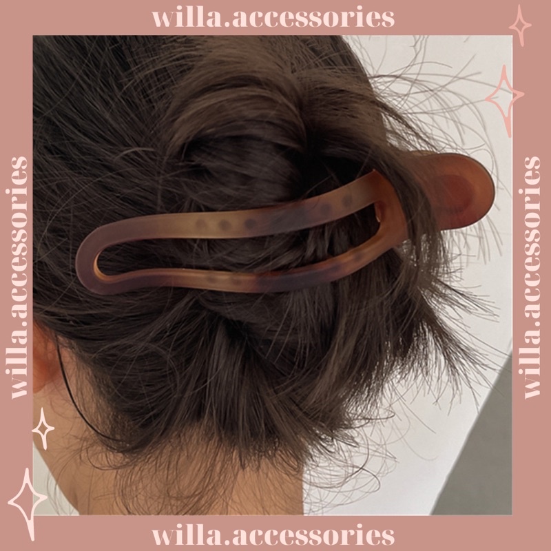 Cặp tóc gấp gọn tiện lợi Willa.accessories