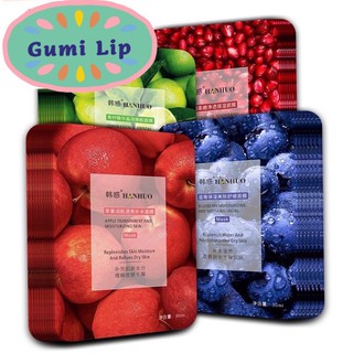 Mặt nạ trái cây HANHUO Mặt Nạ Dưỡng Da Cấp Ẩm mặt nạ hoa quả HANHUO có 4 mẫu để lựa chọn