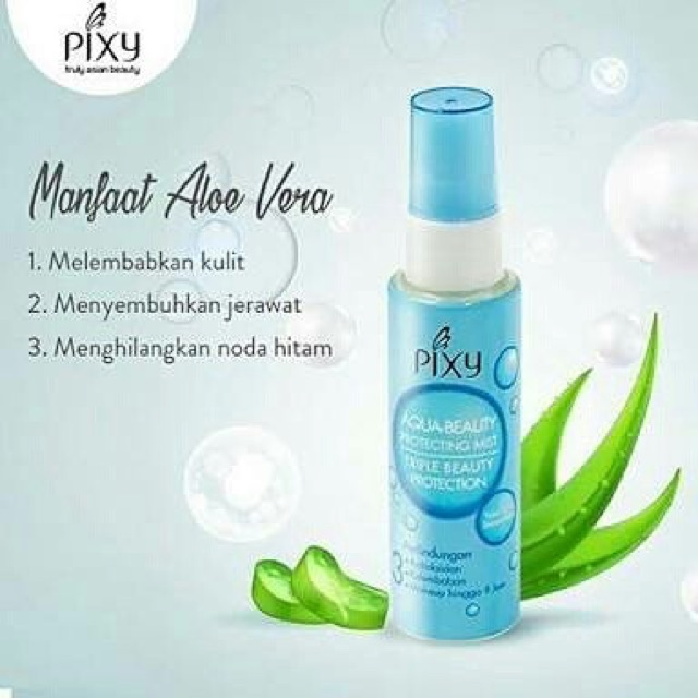 Xịt khoáng Pixy White Aqua 60ml bảo vệ da | BigBuy360 - bigbuy360.vn