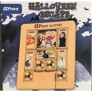 Đồ chơi Xếp hình trí tuệ KLOTSKI HALLOWEEN - Nam châm từ tính Cao Cấp