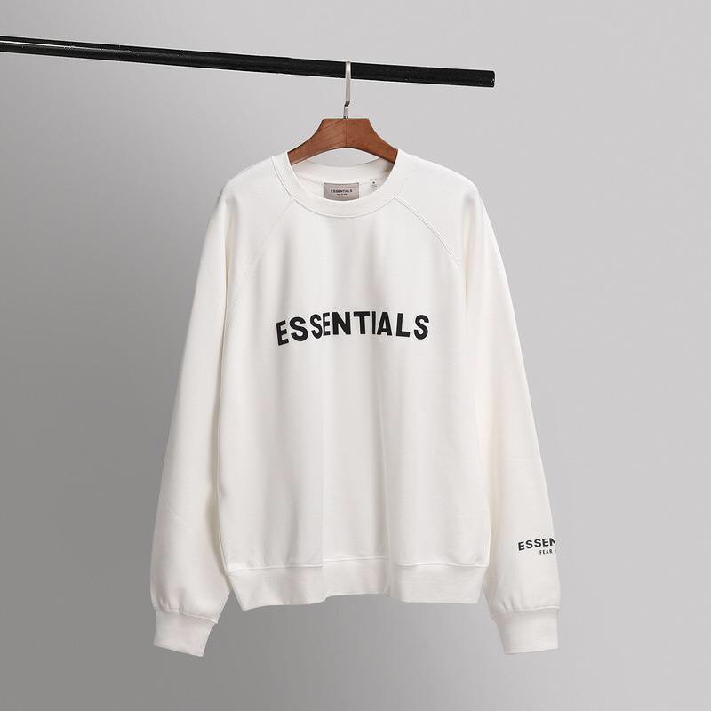 Áo Nỉ   ESSENTIALS Trắng Siêu Đẹp | BigBuy360 - bigbuy360.vn