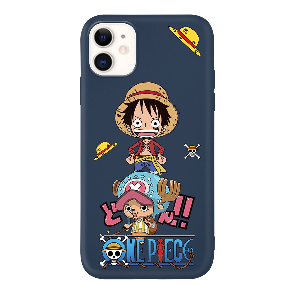 Ốp điện thoại họa tiết hoạt hình One Piece cho IPhone 13 13Pro 13Promax 12 12Pro 12Pr