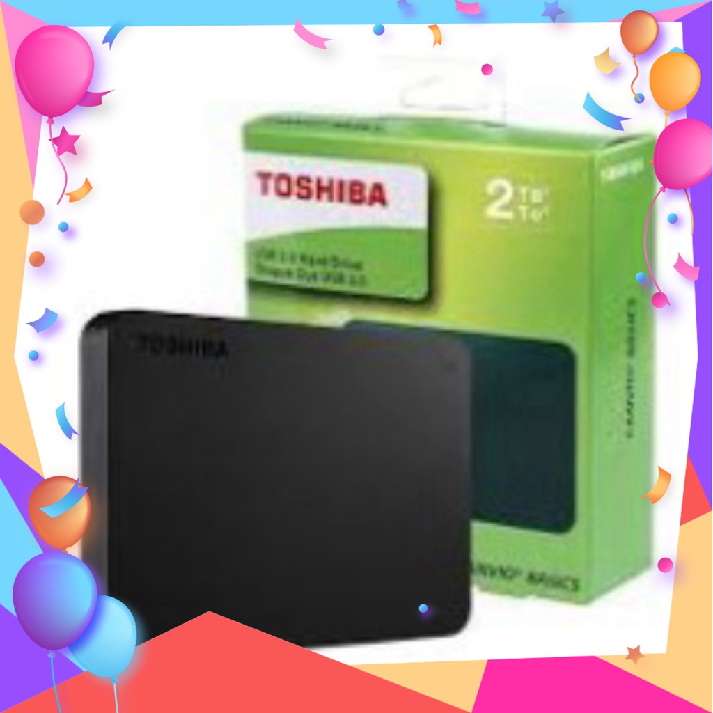 Box HDD ổ cứng di động TOSHIBA 2TB Xả kho