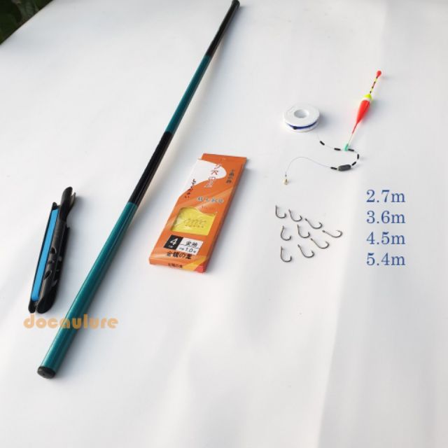 COMBO CẦN CÂU TAY+ PHỤ KIỆN