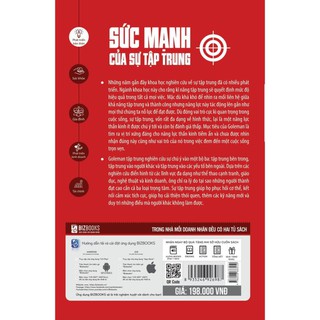 Sách - Sức Mạnh Sự Tập Trung