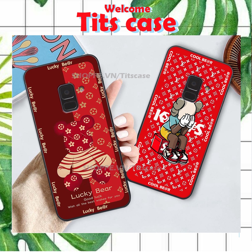 Ốp lưng Samsung Galaxy A5 2018 / A6 2018 in hình GẤU K@WS- BE@R COOL-CỰC XINH-RẺ-BỂN -ĐẸP