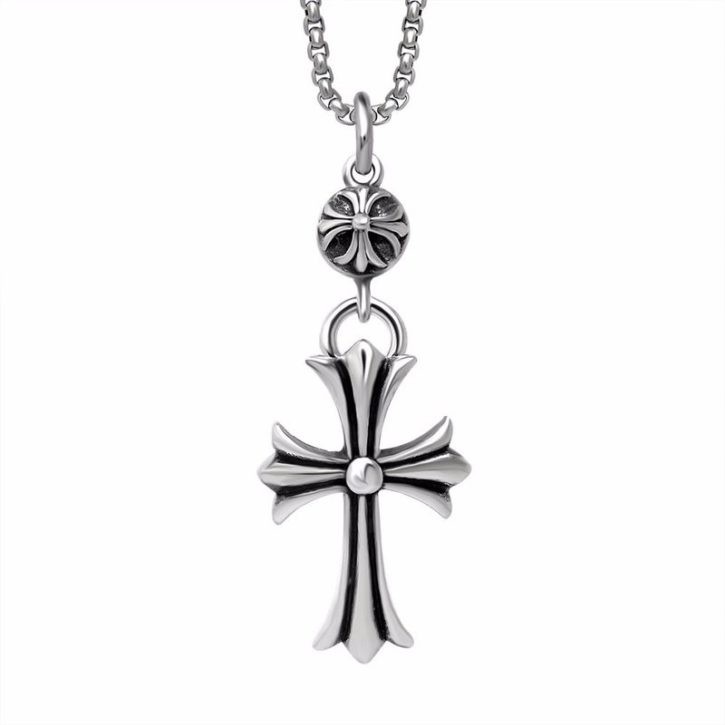 Dây chuyền Thánh Giá Chrome Hearts cao cấp Titan không đem