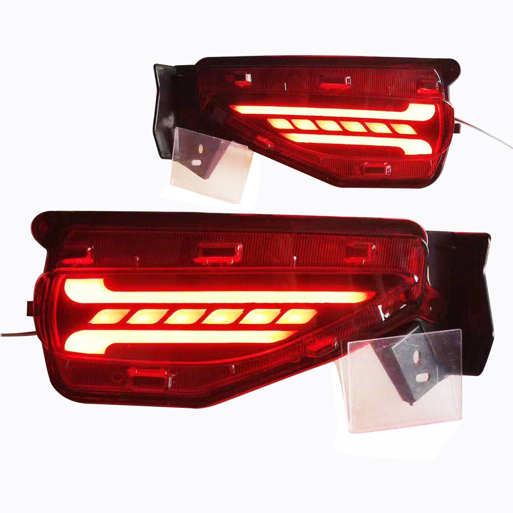 Đèn LED Phanh Phản Quang Gắn Cản Sau Xe Hơi Toyota Fortuner SW4 2015 2016 2017 2018 2019 2020