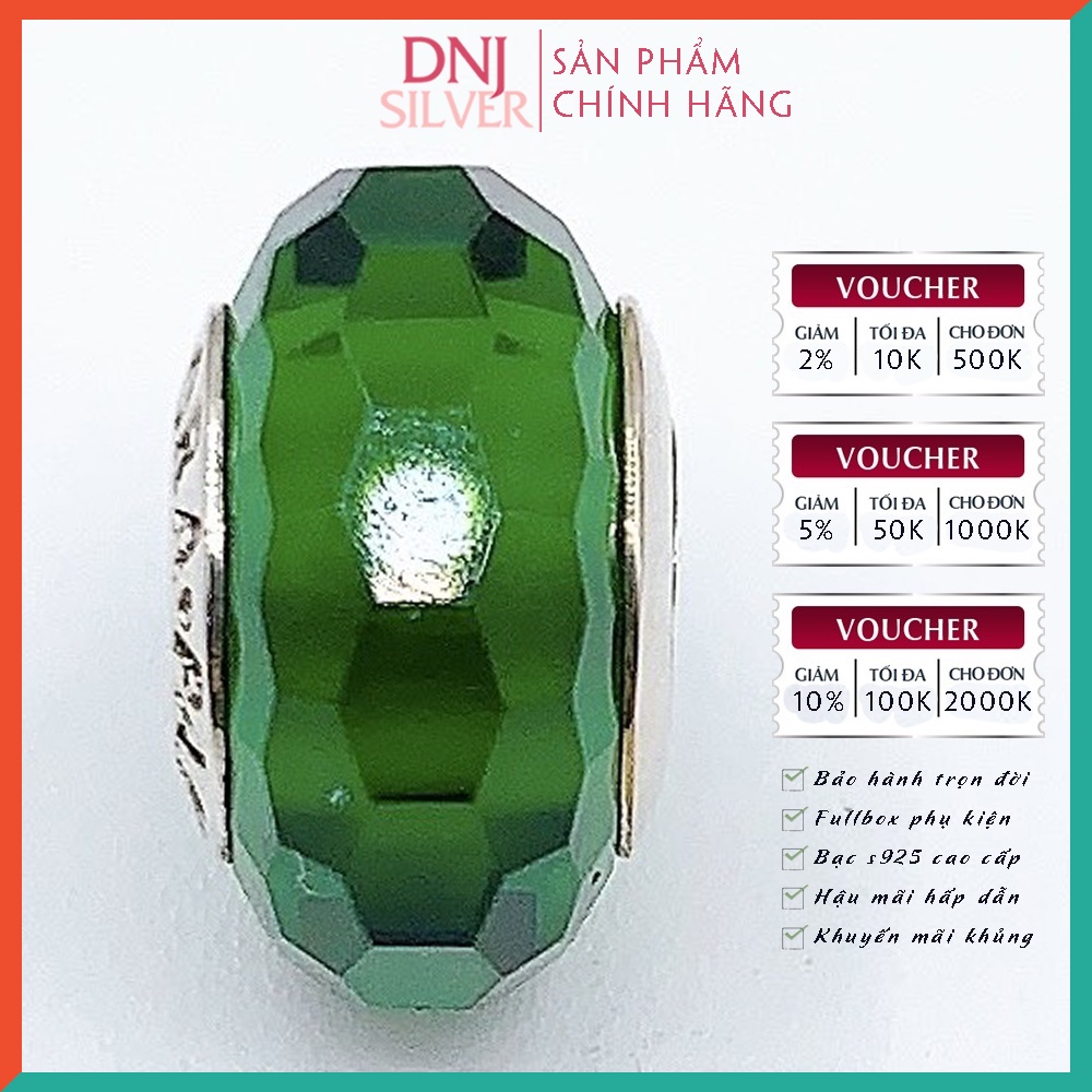 [Hàng cao cấp] Vòng tay bạc 925 cao cấp - Vòng tay charm bạc Lucky Friend, mẫu charm mang ý nghĩa tình bạn - DNB028