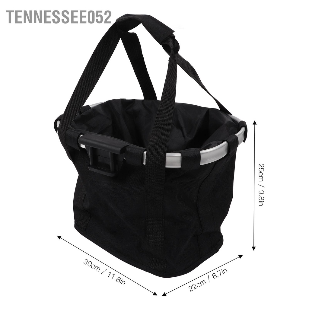 Tennessee052 Chó có thể gập lại Người vận chuyển Xe đạp Giỏ phía trước Có tháo rời Tay lái Phát hành nhanh cho điện