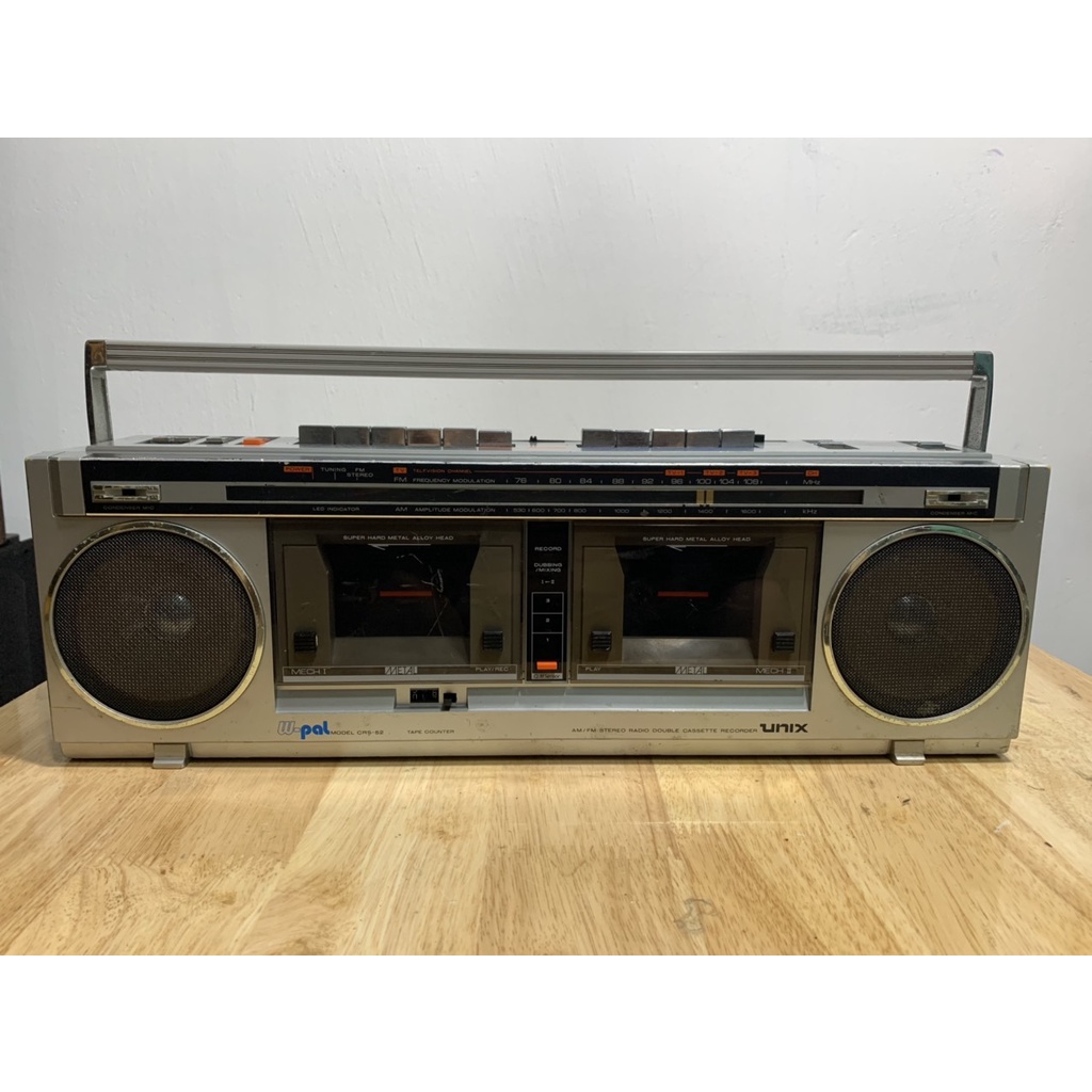 Bán Em đài cassette cổ Marantz CRS - 52 hàng khủng hát tốt hàng bãi nhật về ngoại hình đài rất đẹp đài cũ có vài vết trầ