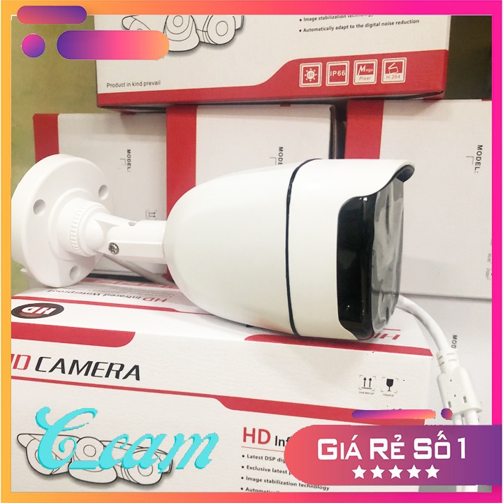 Camera IP 3.0 MP Full clor quay đêm có màu
