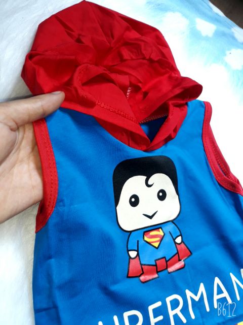 8_20 kg ( có số đo áo) Bộ siêu nhân siêu kute cho bé _HÀNG ĐẸP_ BÁN SHOP_ KHĂN RẰN SHOP