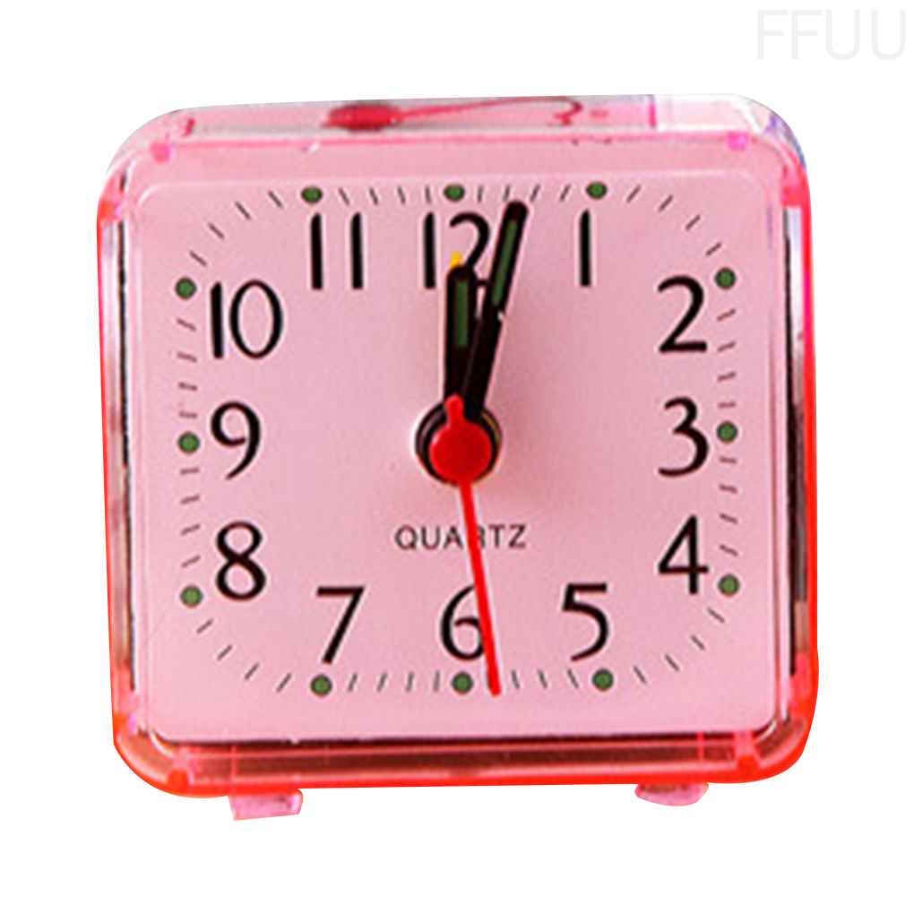 Đồng hồ để bàn hình vuông trong suốt FF86