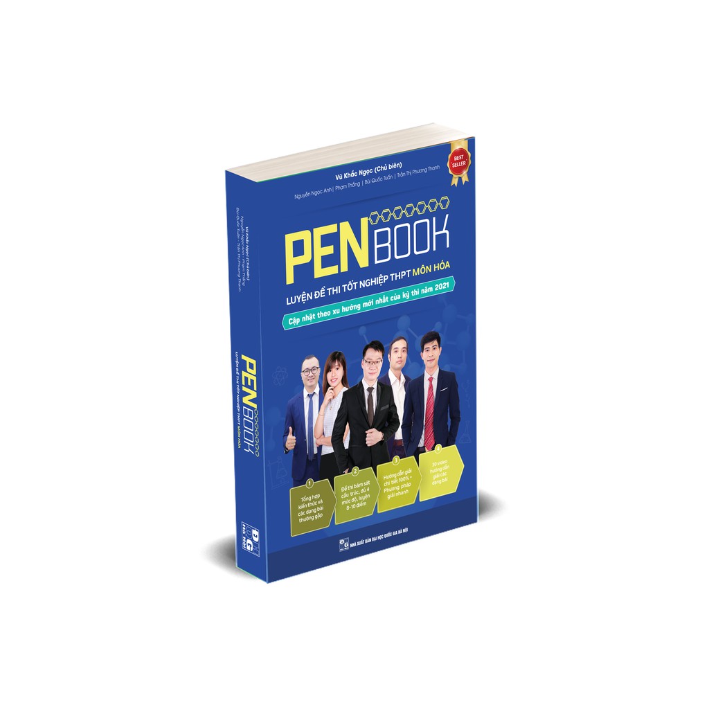 Sách - PENBOOK Luyện đề thi Tốt nghiệp THPT môn Hóa - Bản 2021