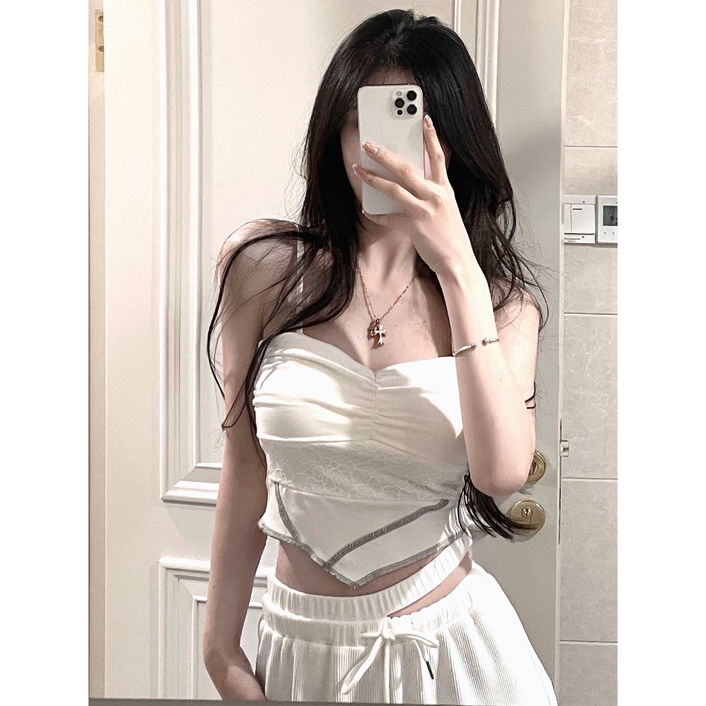 Áo Hai Dây Phong Cách Hàn Quốc Thời Trang Cho Nữ áo yếm
