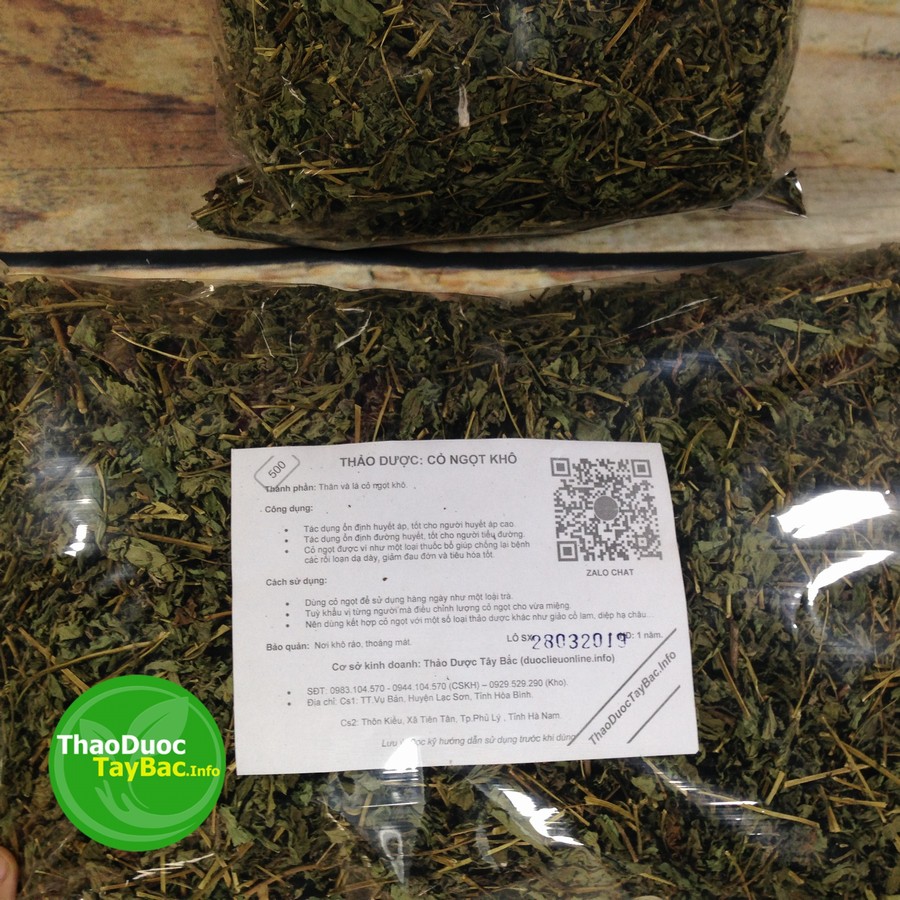 Cỏ Ngọt Stevia ( Hình Thật )